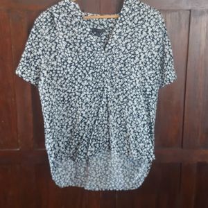 JCrew Floral Pull Over